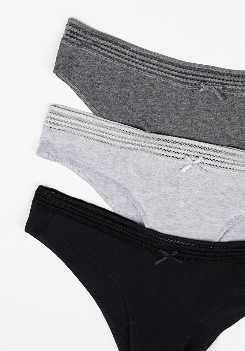 Comfort Fit  Kadın Çok Renkli Boxer