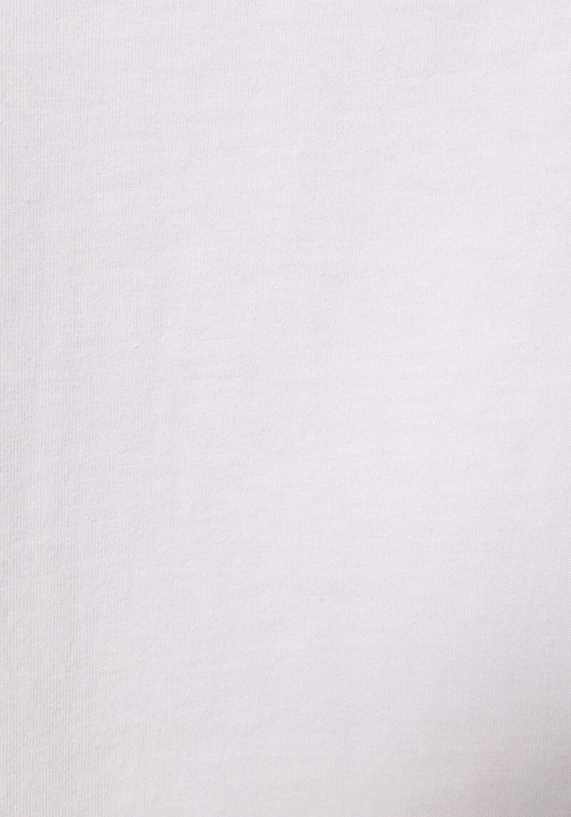 Oversize Fit Yuvarlak Yaka Düz Erkek Beyaz Kısa Kol Tişört