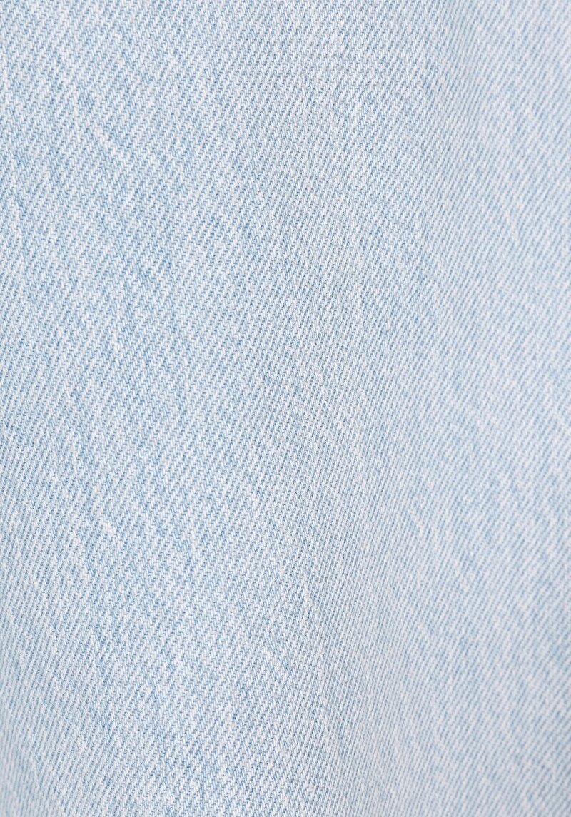 Regular Fit Orta Bel Daralan Paça Erkek İndigo Jean Pantolon