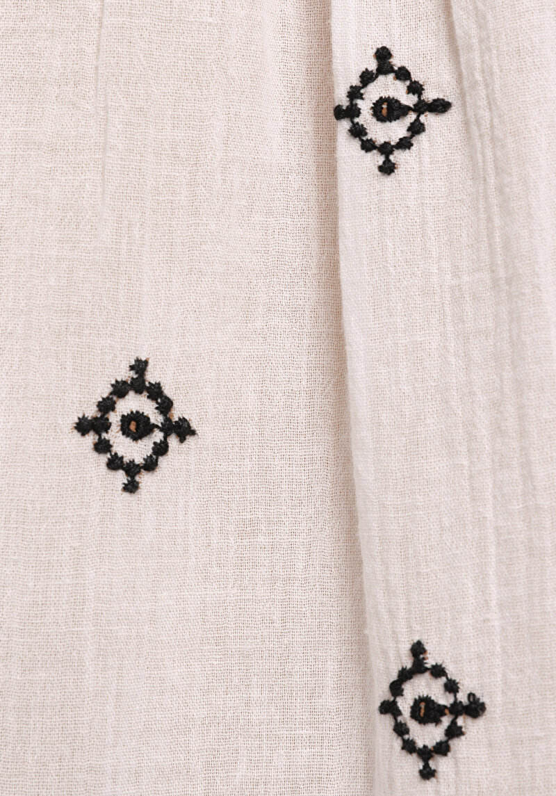 Relaxed Fit   Kadın Beyaz  Gömlek