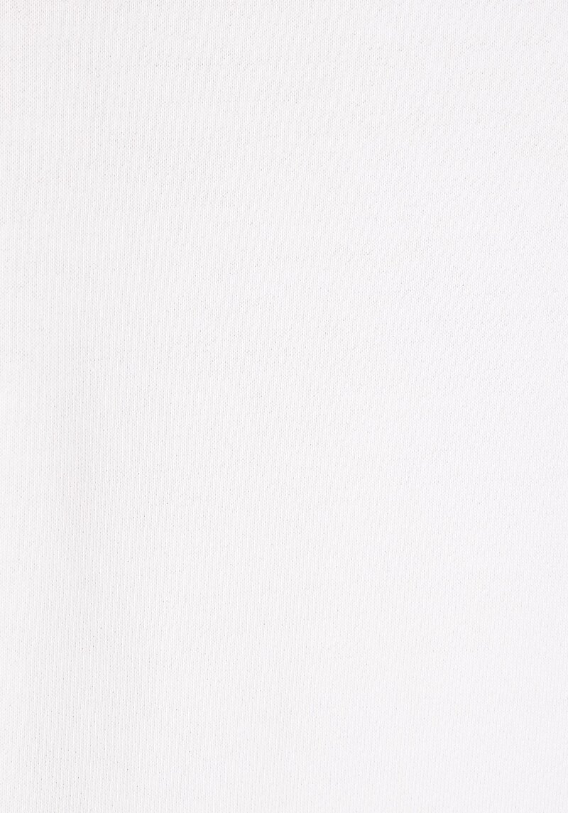 Regular Fit Yuvarlak Yaka Nakışlı Kadın Beyaz Sweatshirt