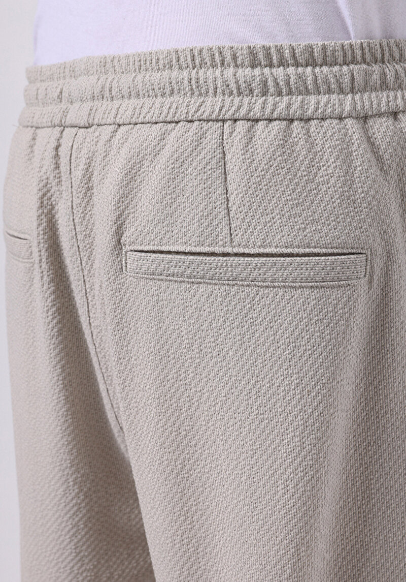 Slim Fit Orta Bel Uzun Paça Erkek Bej  Pantolon