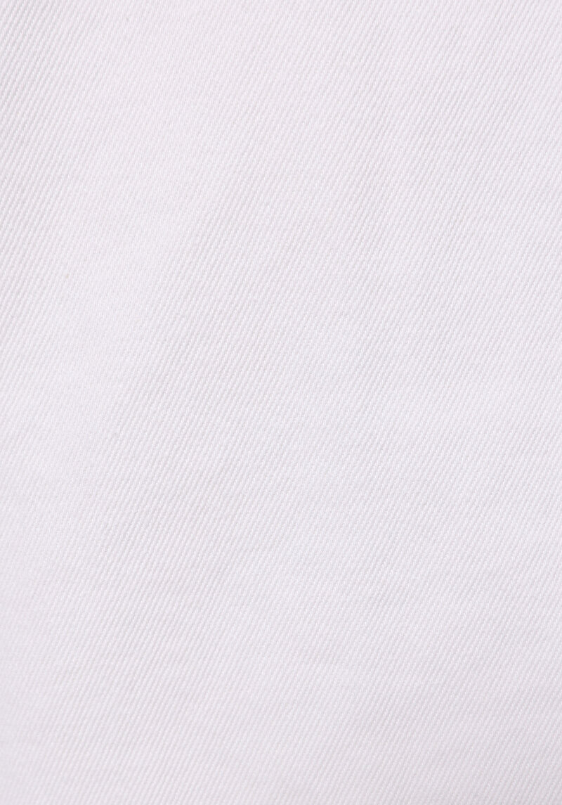 Oversize Fit Düğmeli Astarsız  Kadın Beyaz Ceket