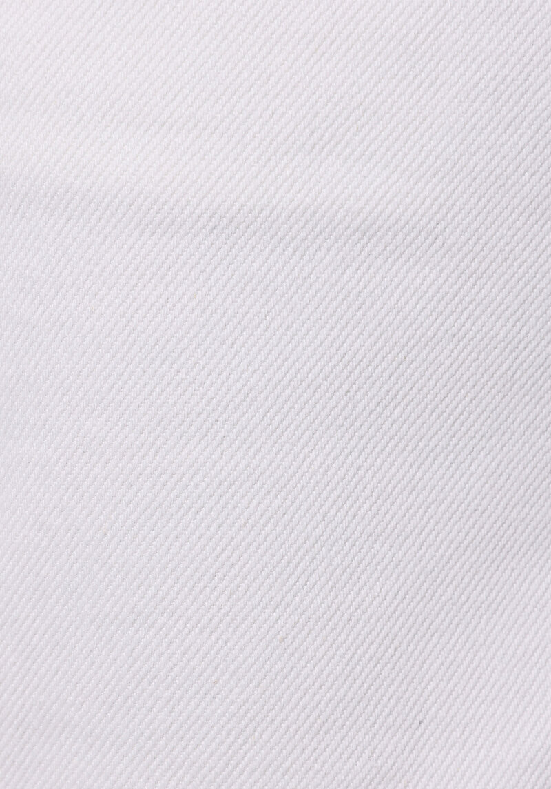 Regular Fit Yüksel Bel Düz Kadın Beyaz Ecologic Jean Şort