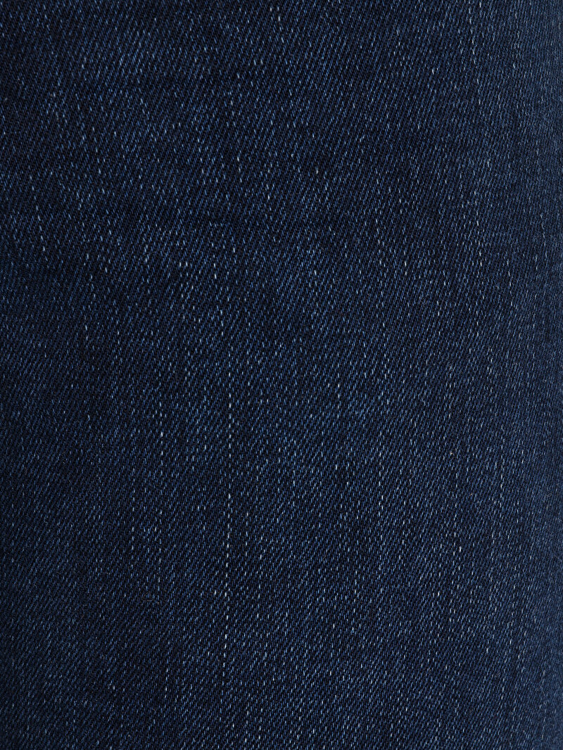 Skinny Fit Düşük Bel Dar Paça Erkek Lacivert Denim Jean Pantolon