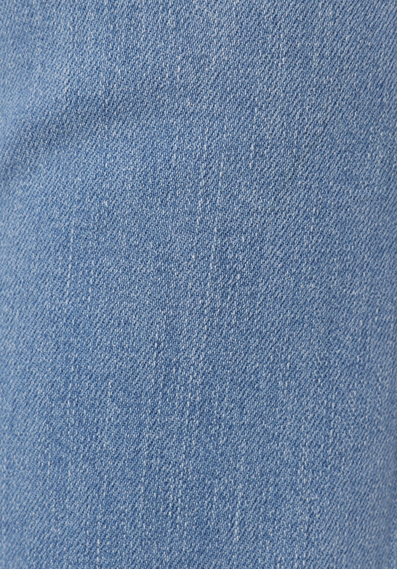 Regular Fit Orta Bel Bootcut Kadın İndigo Jean Pantolon