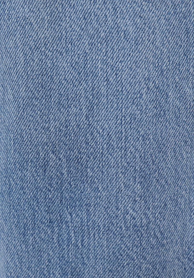 Regular Fit Erkek Pamuklu Light İndigo Denim Jean Pantolon