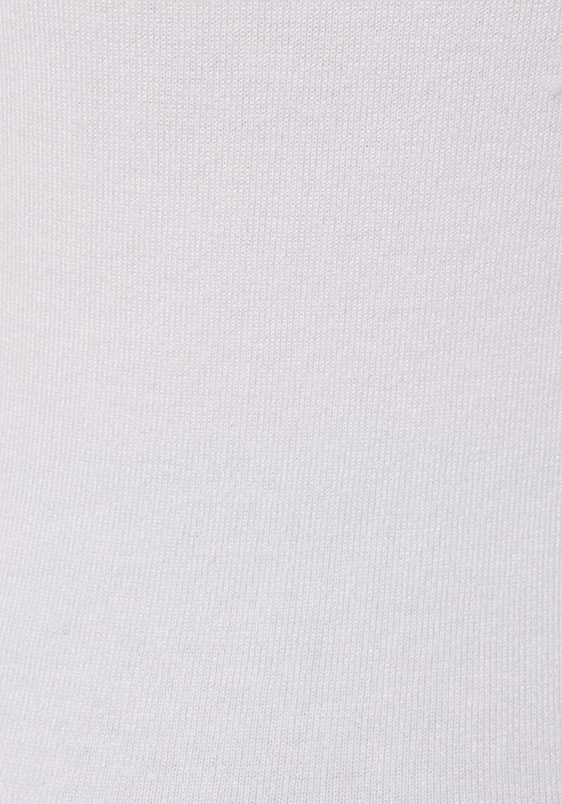 Slim Fit   Kadın Beyaz  Kazak