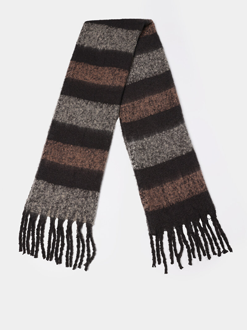 Kadın Antrasit Atkı