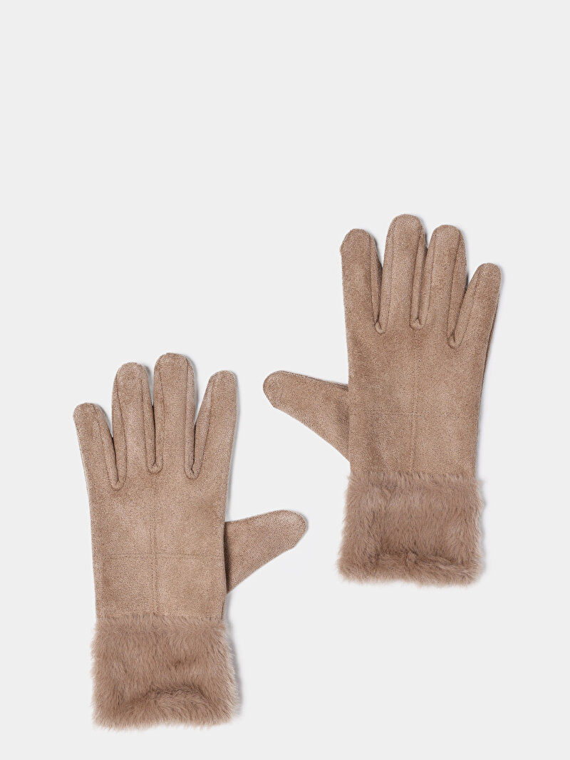 Kadın Bej Eldiven