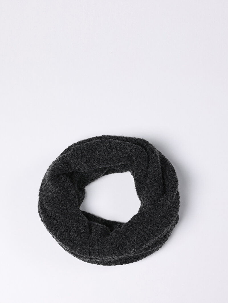 Erkek Antrasit Atkı