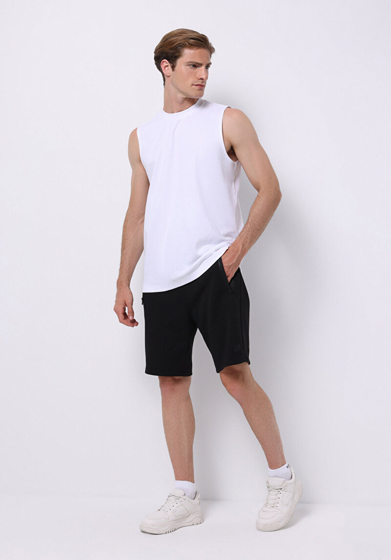 Regular Fit   Erkek Beyaz Atlet