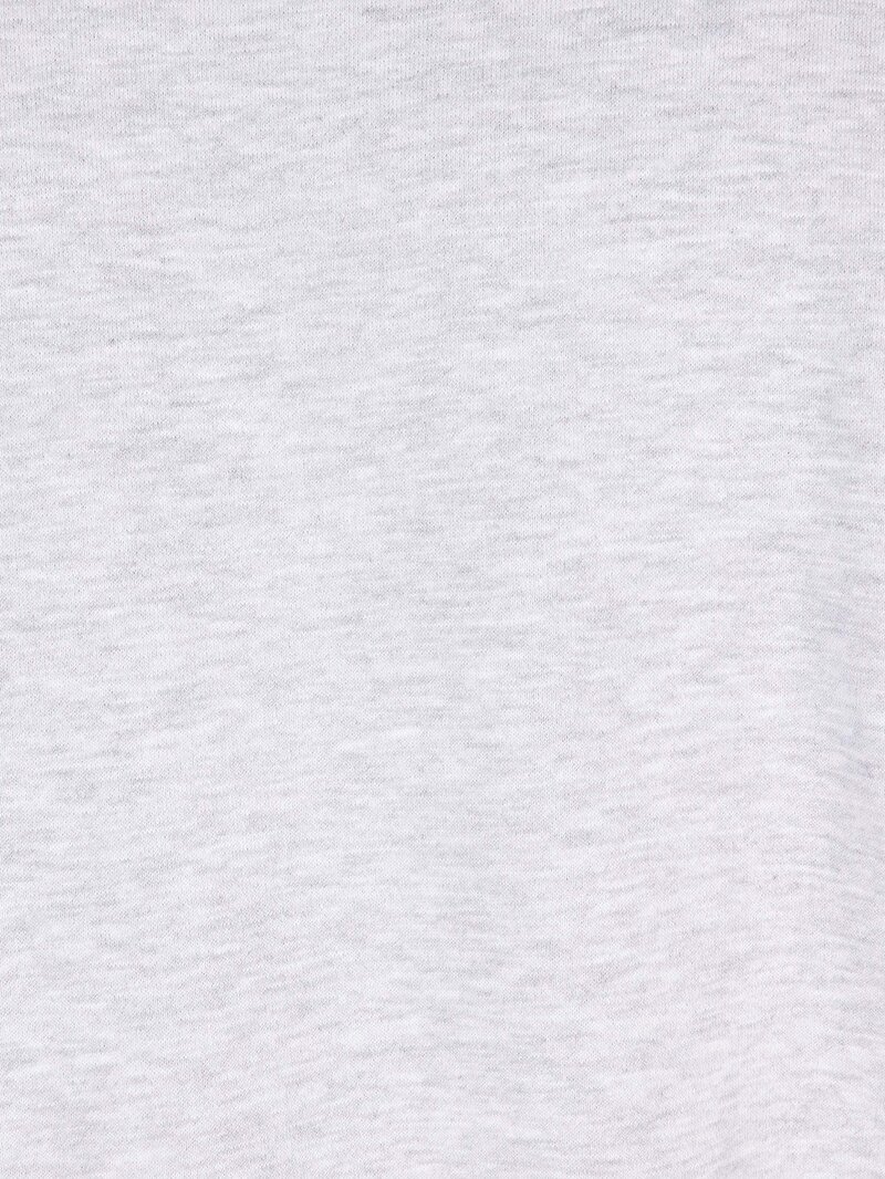 Comfort Fit Erkek Örme Gri Sweatshirt