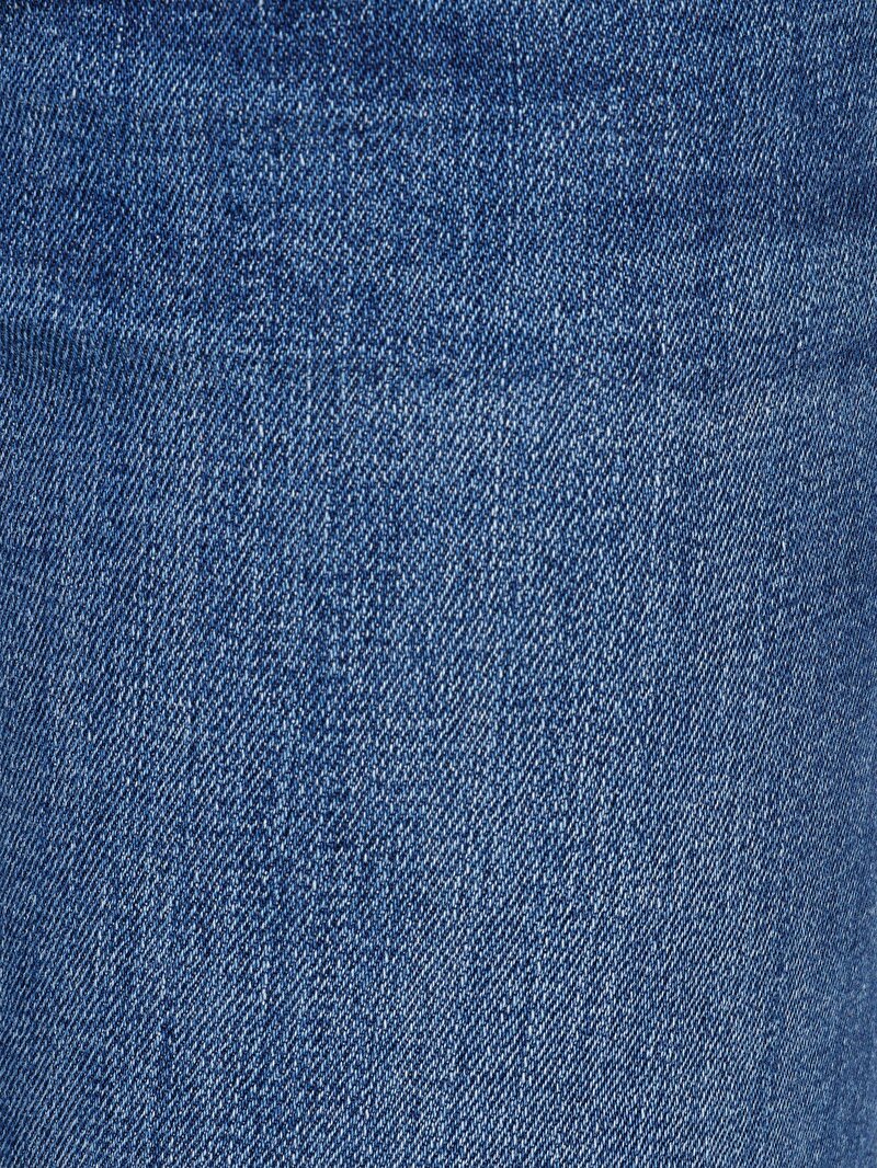 Straight Fit Düşük Bel Düz Paça Erkek İndigo Jean Pantolon