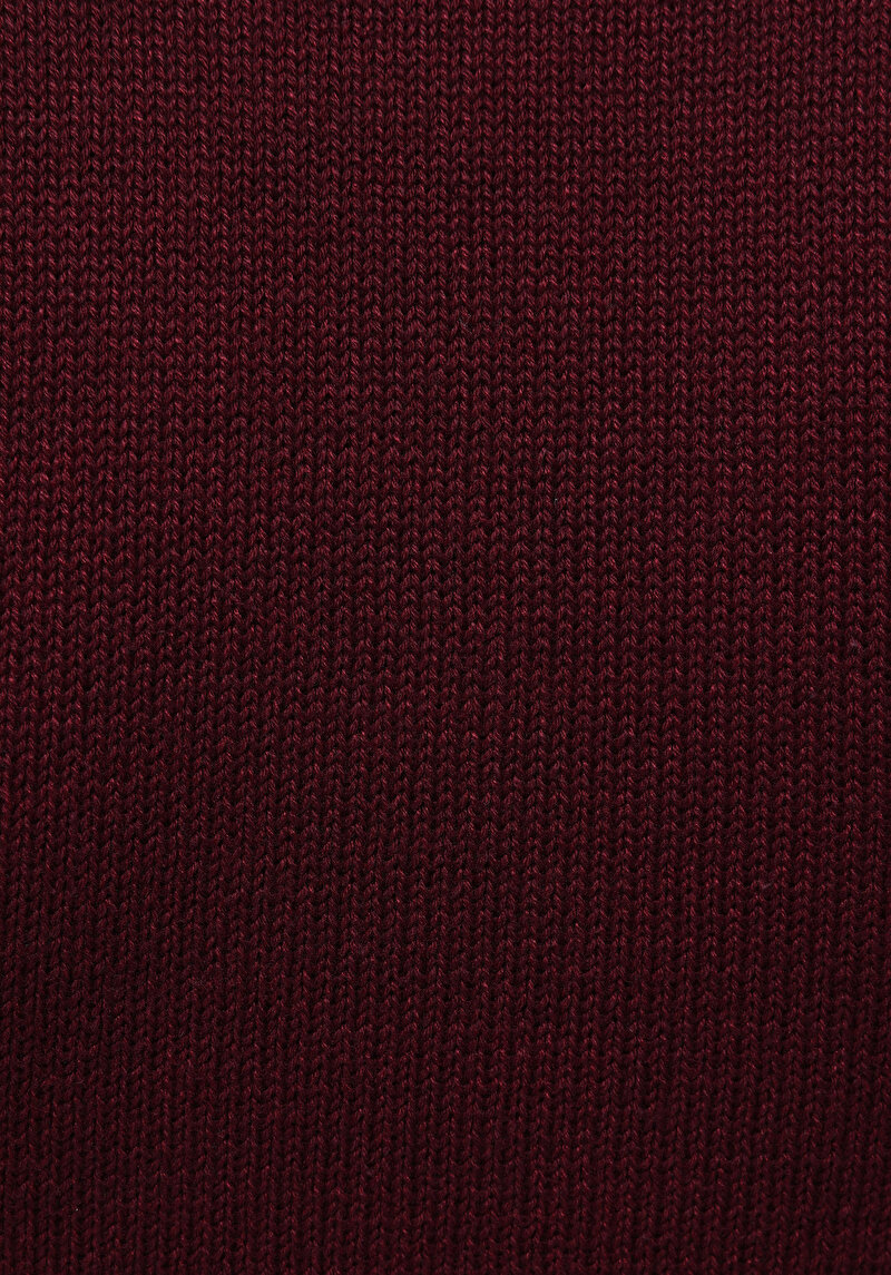 Slim Fit   Kadın Bordo  Kazak