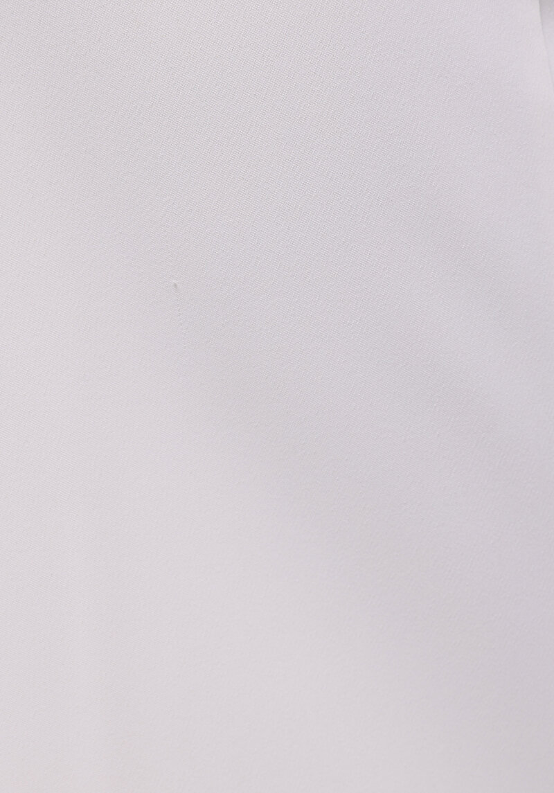 Regular Fit Yüksel Bel Geniş Paça Bel Bağcık Detaylı Kadın Ekru Pantolon