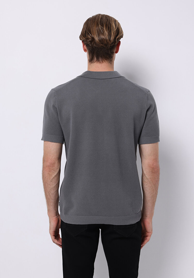 Regular Fit Erkek Yeşil Kazak