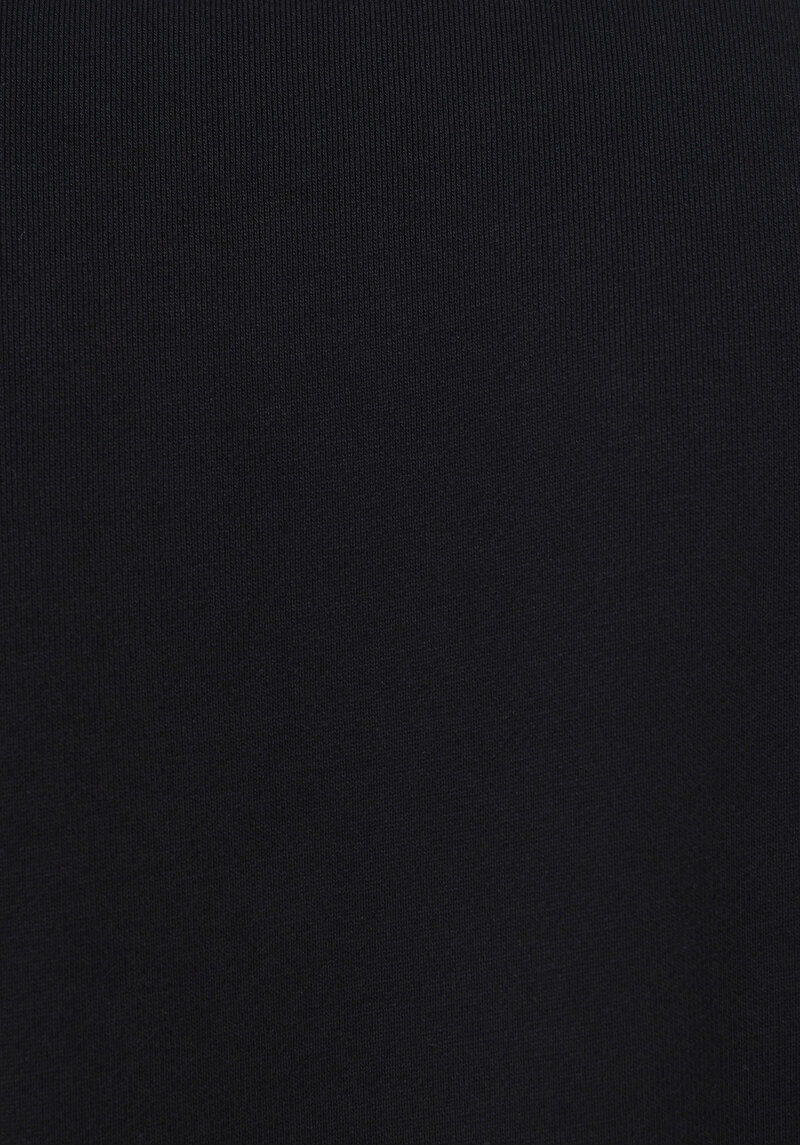 Comfort Fit   Erkek Siyah Sweatshirt