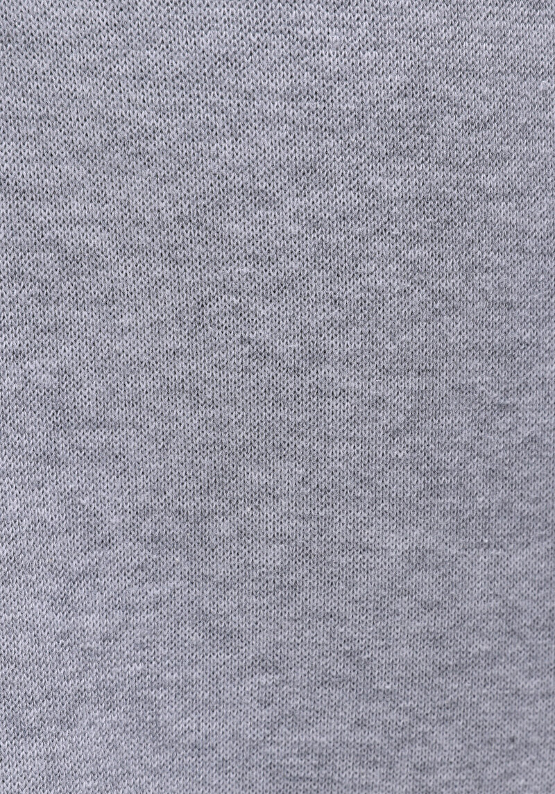 Regular Fit Orta Bel Düz Kadın Gri Eşofman Altı