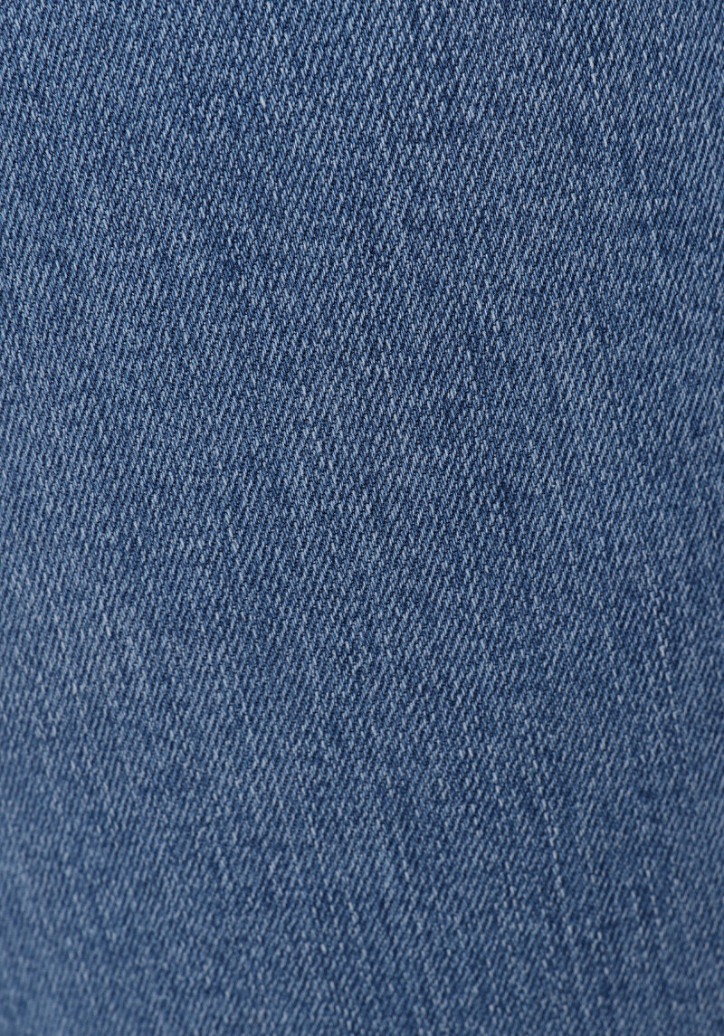 Regular Fit   Kadın İndigo Jean Pantolon