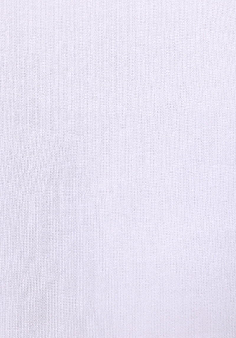 Slim Fit Yuvarlak Yaka Pamuklu Düz Kadın Beyaz Kısa Kol Tişört