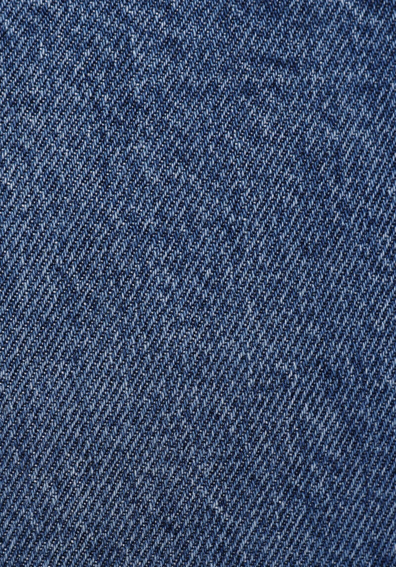 Straight Fit Yüksek Bel Düz Paça Kadın Siyah Jean Pantolon