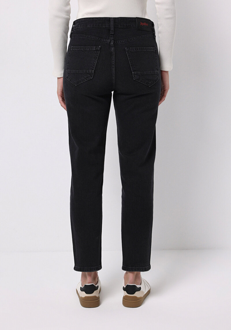 Mom Fit Kadın Denim Jean Pantolon