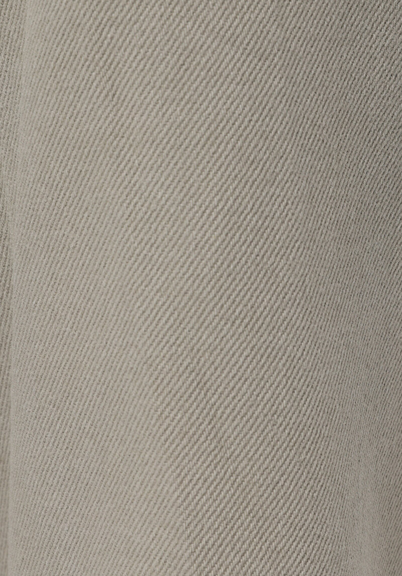 Barrel Fit Yüksel Bel Düz Paça Kadın Yeşil  Pantolon