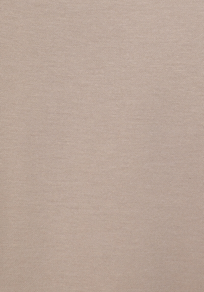 Comfort Fit   Erkek Bej Sweatshirt