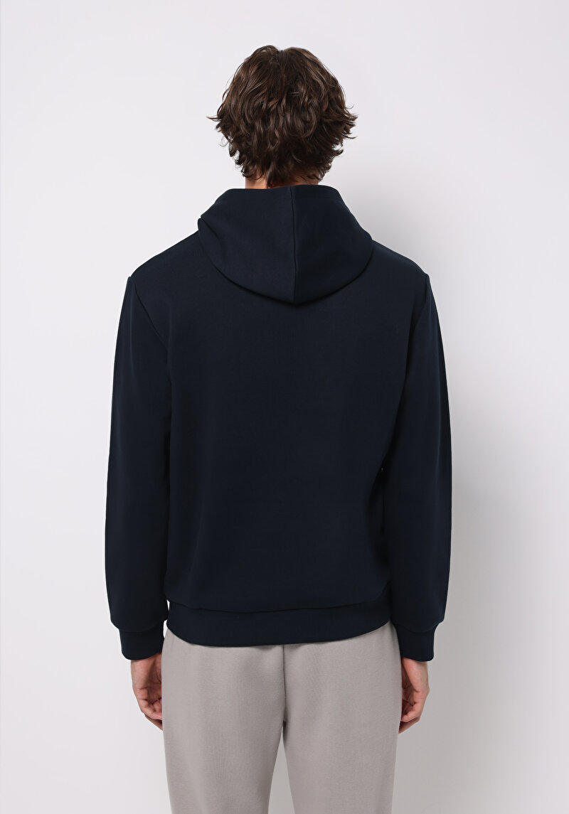 Regular Fit Erkek Lacivert Sweatshirt