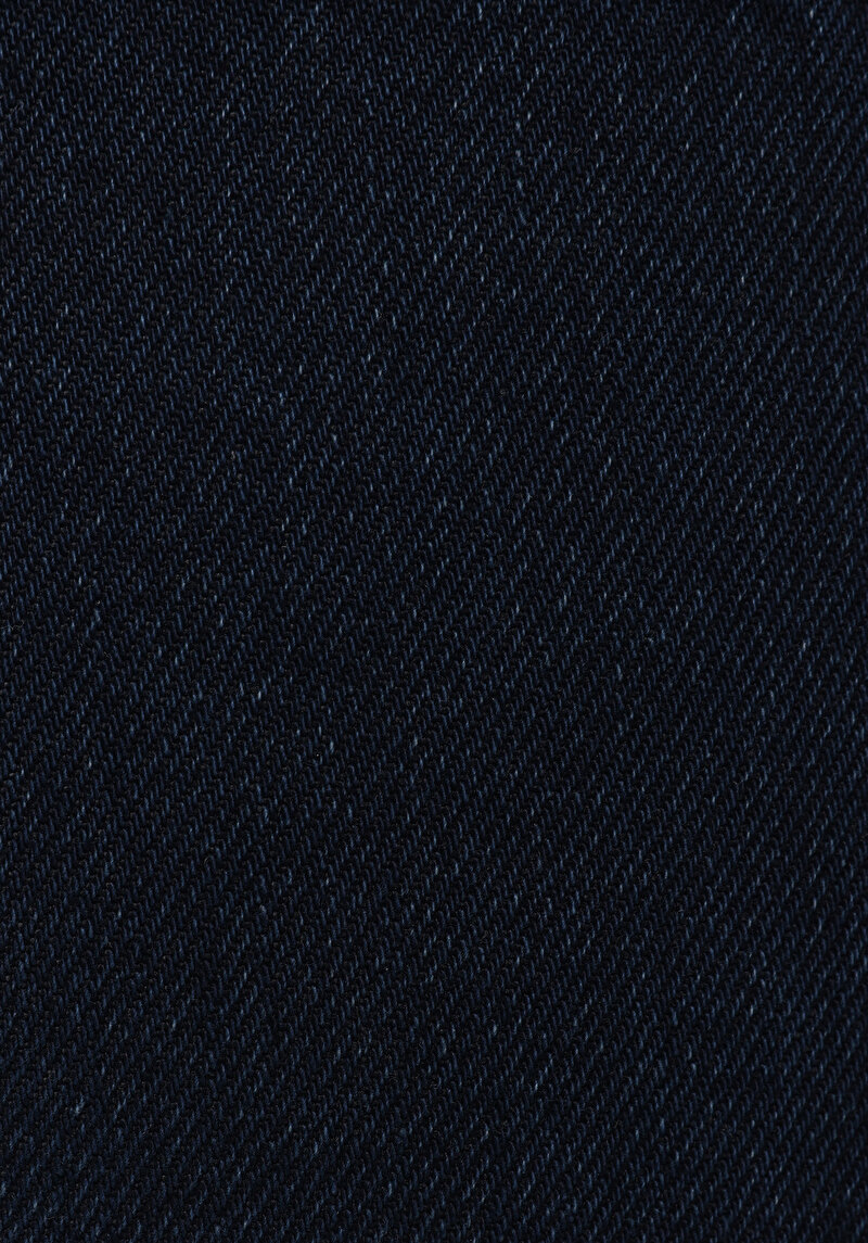 Regular Fit Yüksek Bel Geniş Paça Kadın Koyu İndigo Jean Pantolon