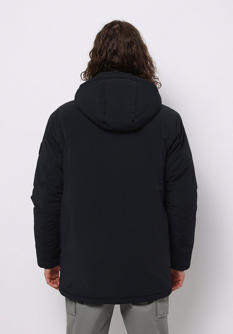 Regular Fit Erkek Lacivert Mont