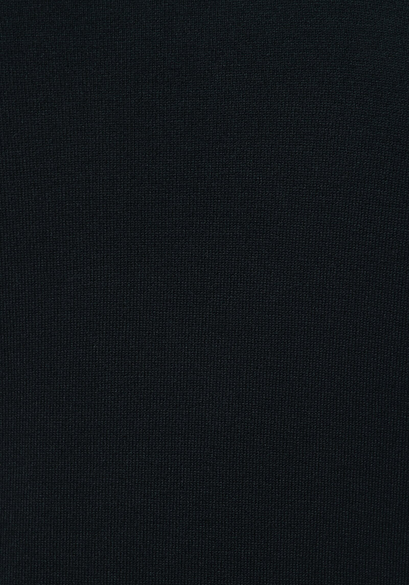 Regular Fit Yuvarlak Yaka Jakarlı Erkek Yeşil Kazak