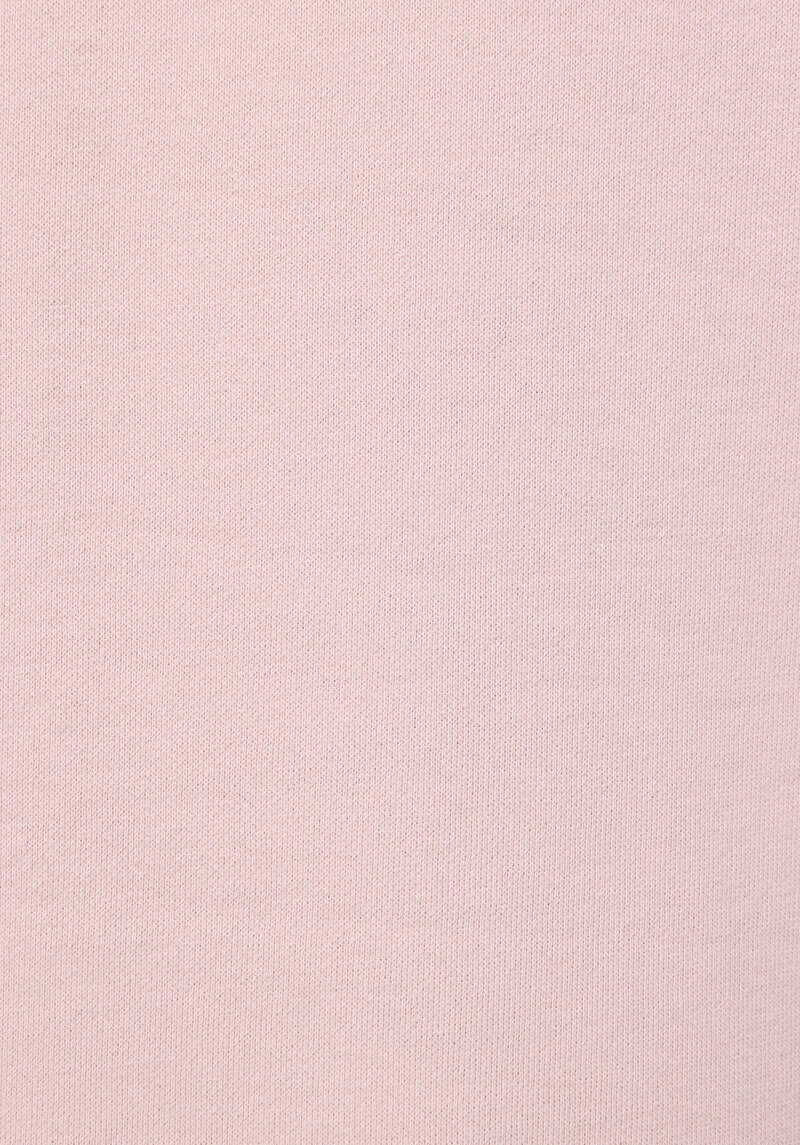 Regular Fit Yuvarlak Yaka Düz Kadın Pembe Sweatshirt