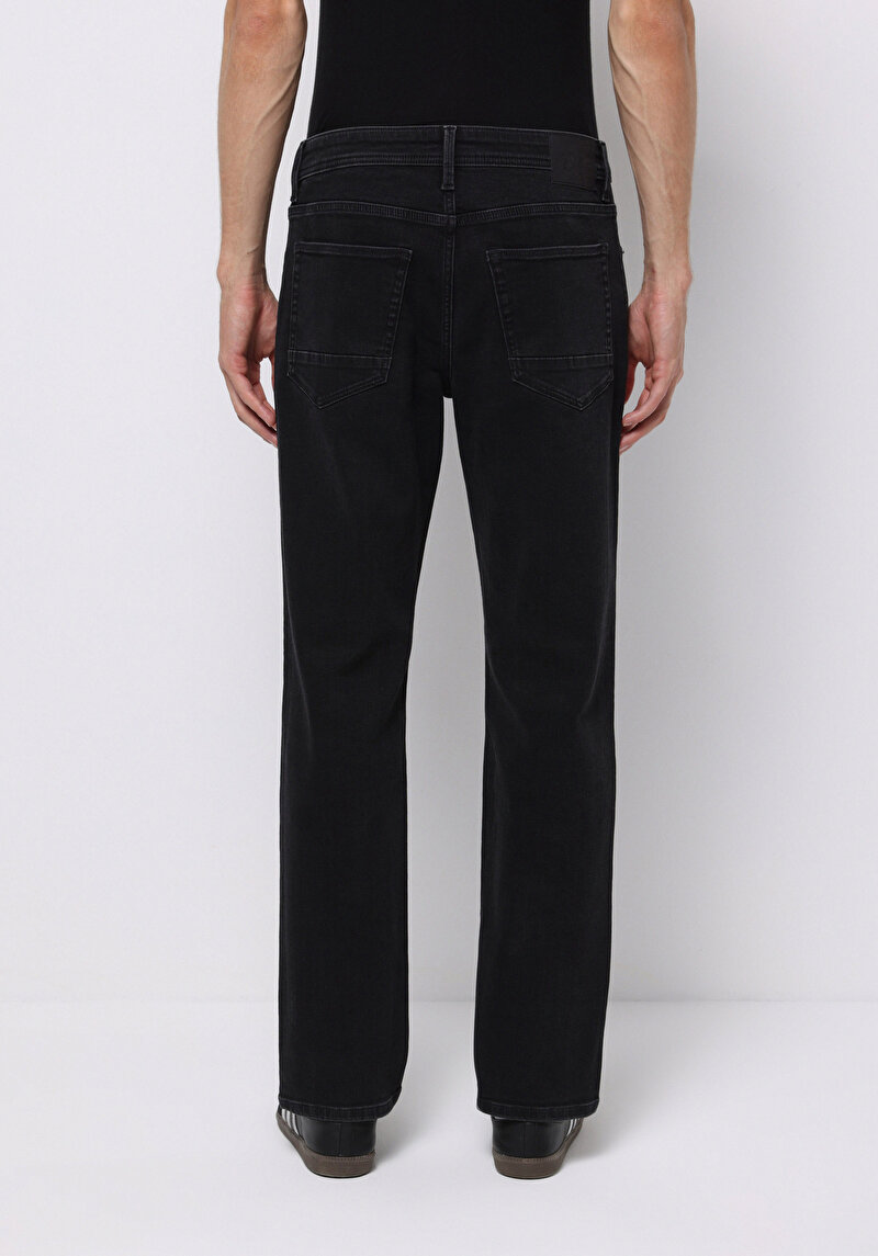 Regular Fit Erkek Lacivert Jean Pantolon