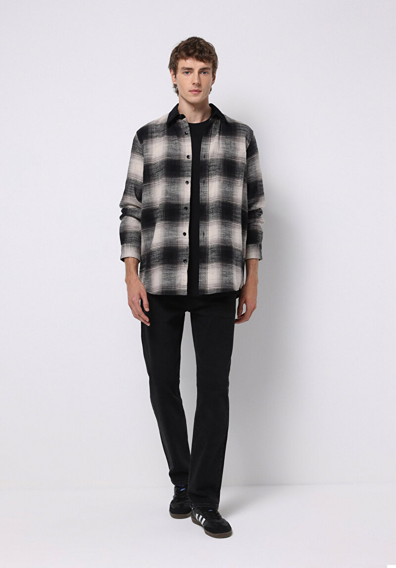 Regular Fit Erkek Lacivert Jean Pantolon