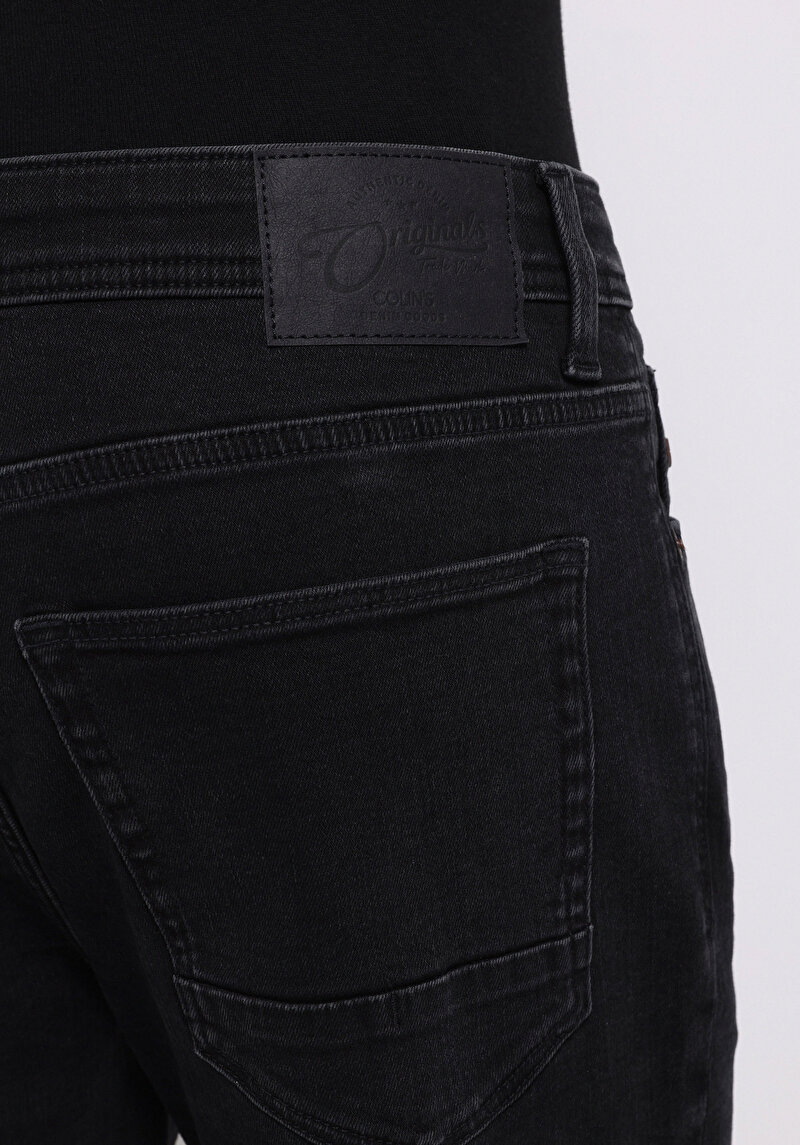 Regular Fit   Erkek Lacivert Jean Pantolon