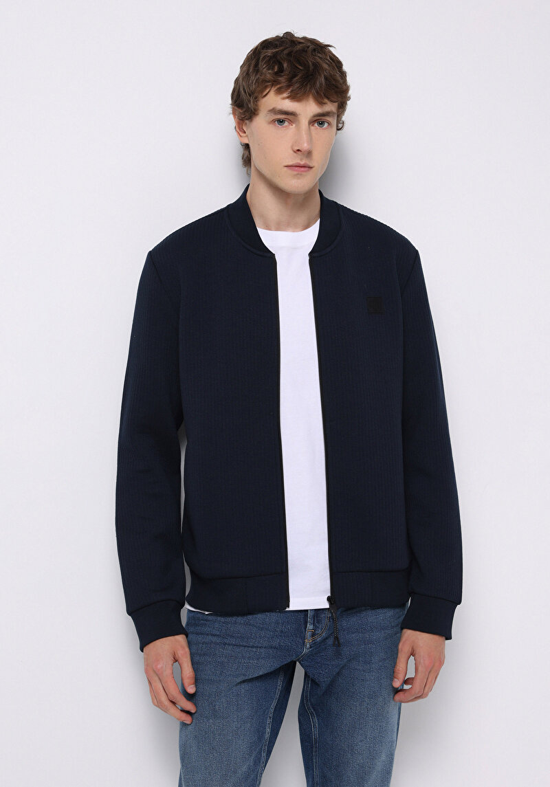 Slim Fit Erkek Lacivert Ceket