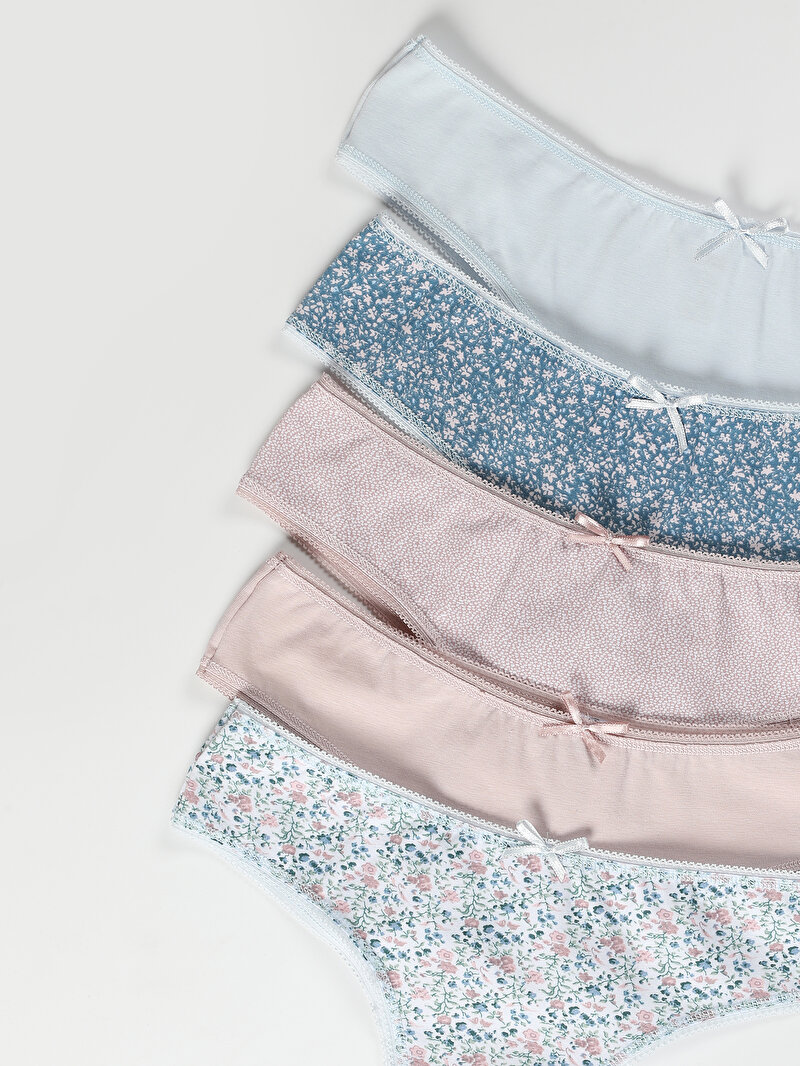 Modern Fit  Kadın Çok Renkli Boxer