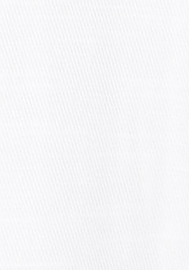 Regular Fit Shirt Neck Düz Erkek Beyaz Uzun Kol Gömlek