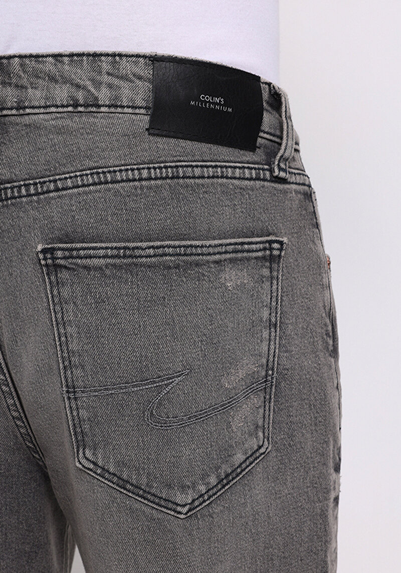 Regular Fit   Erkek Siyah Jean Pantolon