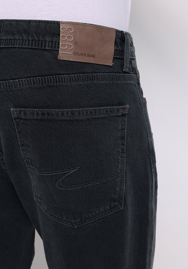 Regular Fit   Erkek Koyu İndigo Jean Pantolon
