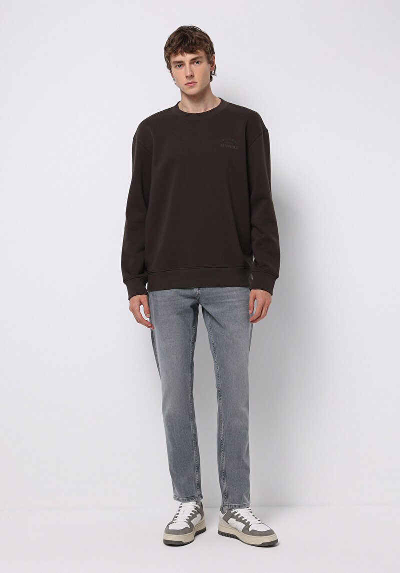 Regular Fit Erkek Açik İndigo Jean Pantolon