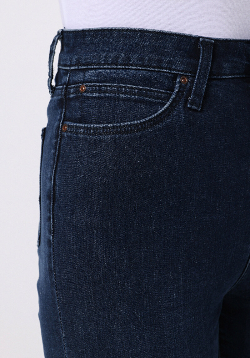 Skinny Fit   Kadın Lacivert Jean Pantolon