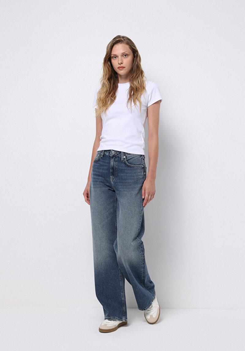 Regular Fit Kadın Denim Jean Pantolon