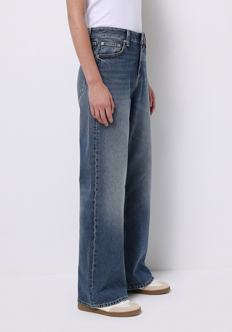 Regular Fit   Kadın Denim Jean Pantolon