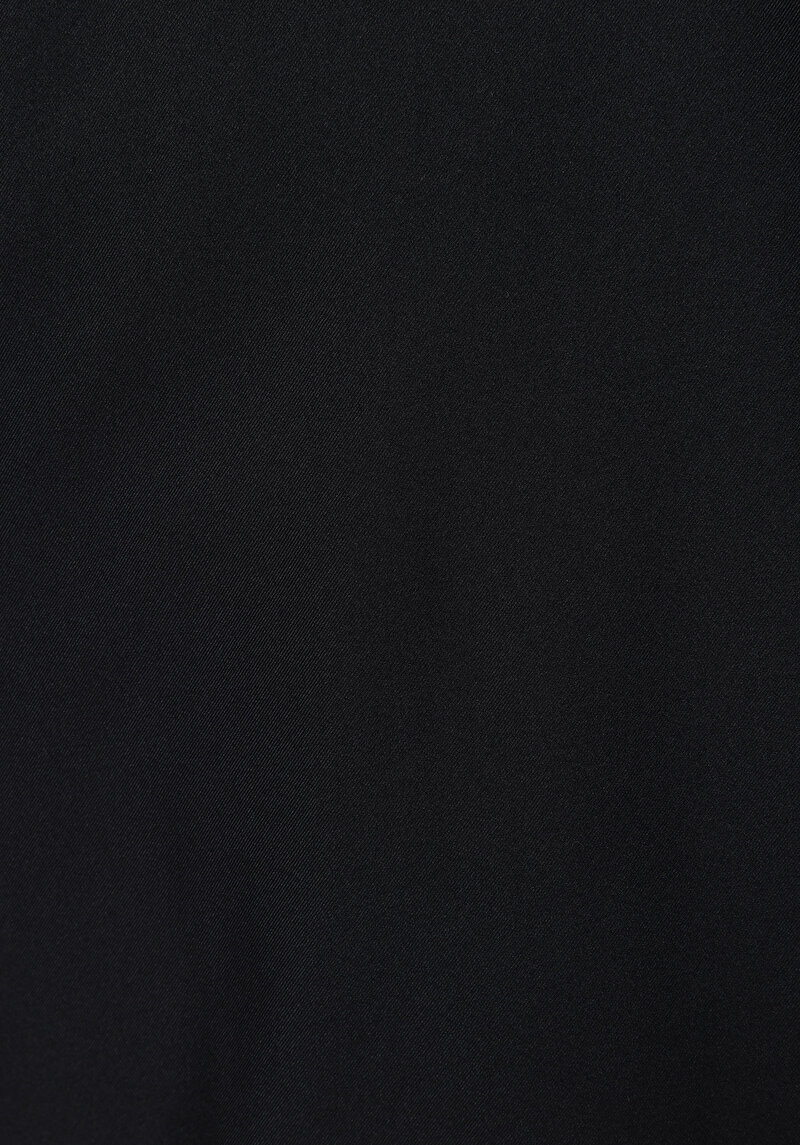 Regular Fit Kapüşonlu Fermuarlı Astarlı Çıkarılabilir Kapüşonlu Kadın Siyah Mont