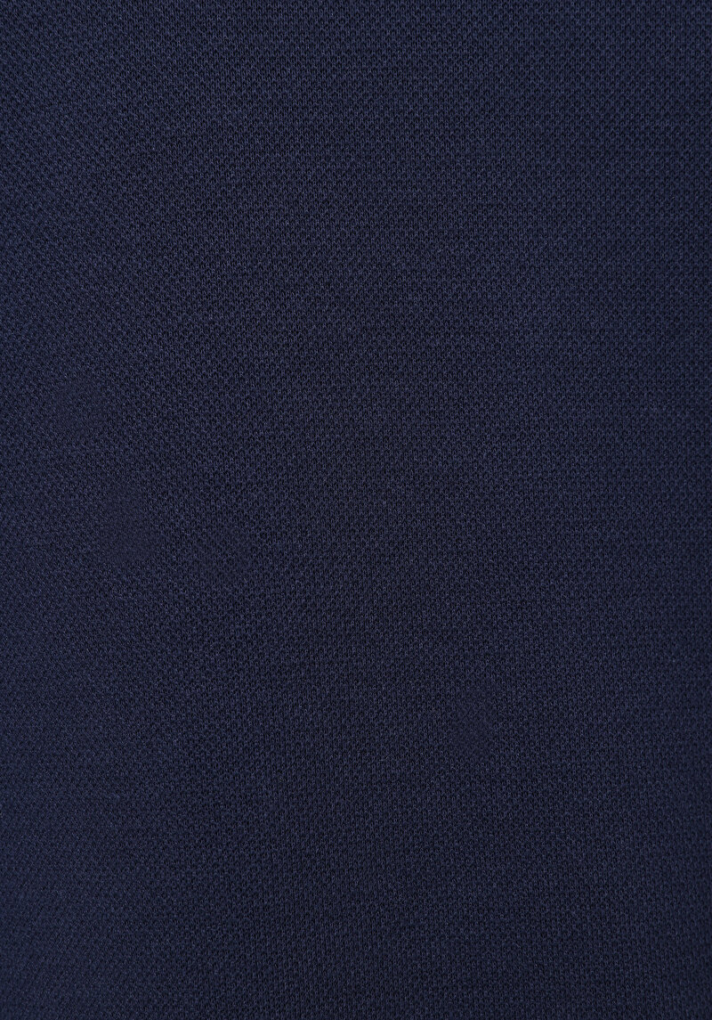 Regular Fit Yuvarlak Yaka Nakışlı Kadın Lacivert Sweatshirt