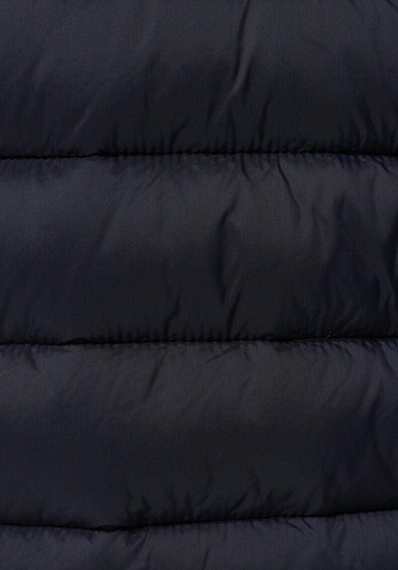 Slim Fit     Erkek Lacivert Mont