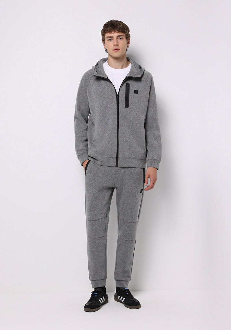Regular Fit   Erkek Antrasit Sweatshirt